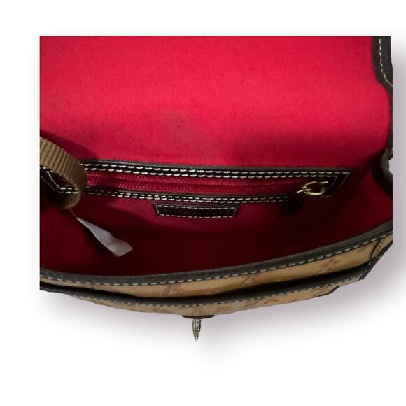 Dooney &‎ Bourke Crossbody Turnlock Bag MLB Anaheim Angels - Picture 6 of 7